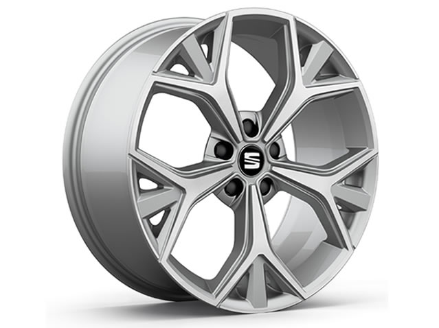 ANETO Diamond Cut Silver 19” alloy wheel